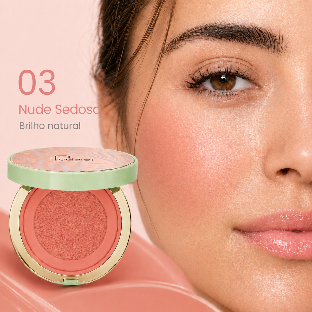 Blush Líquido Cushion | À Prova de Água, Luminoso e de Longa Duração