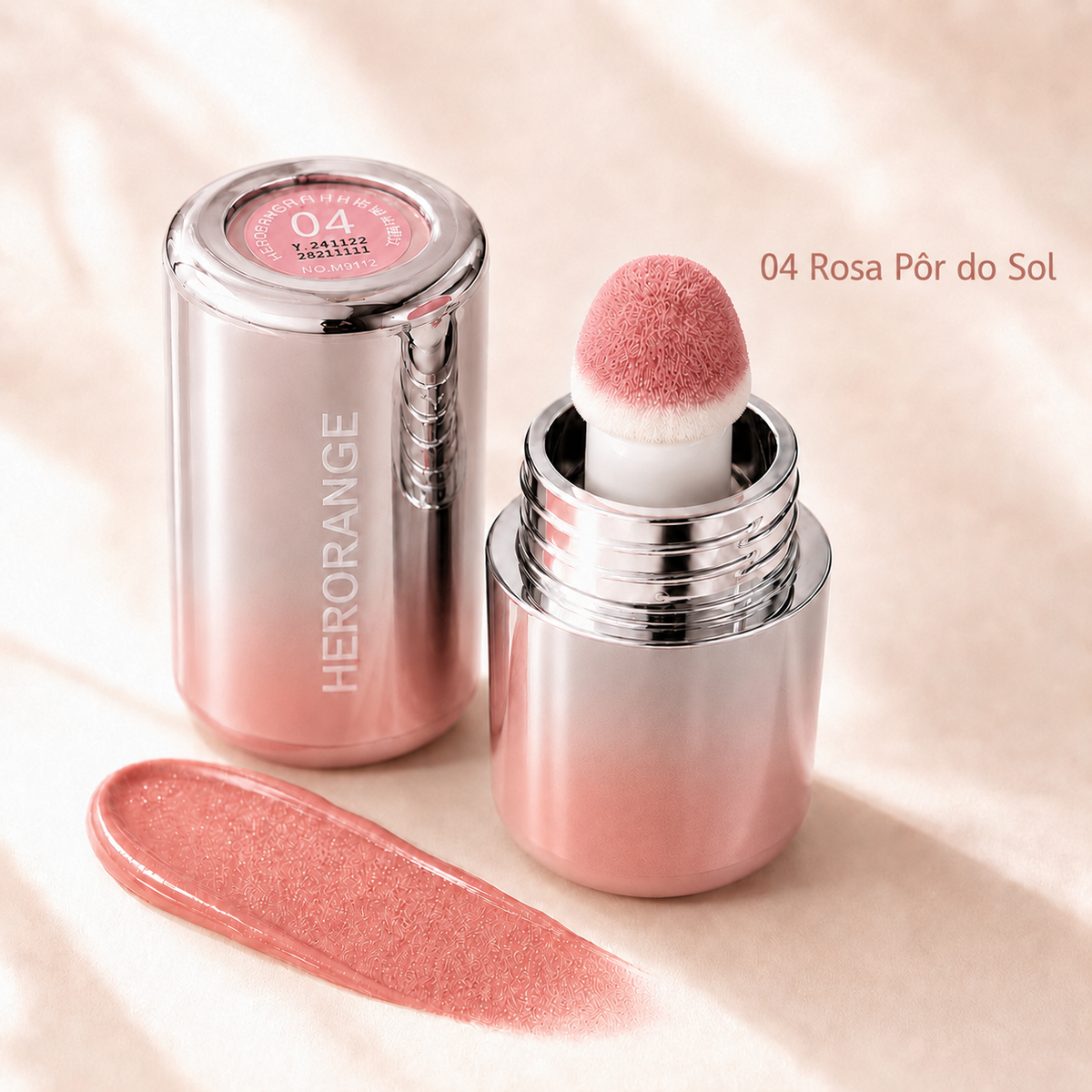 Blush Líquido Mate | Tom Natural, Suave e de Baixa Saturação
