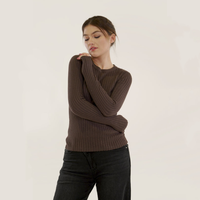 Vê-o Dailly｜Mesh base layer with sequins