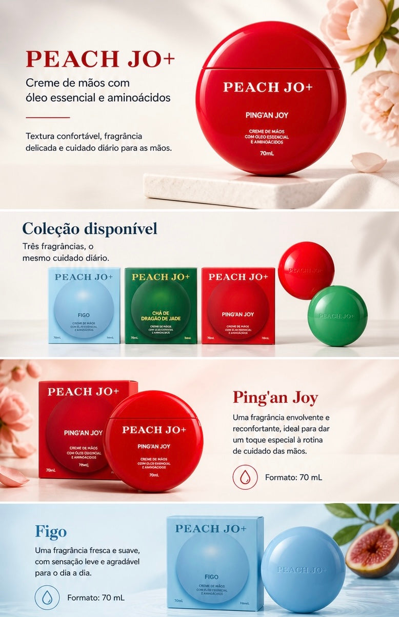 Creme de Mãos com Aminoácidos e Óleos Essenciais – Hidratação Intensa para Mãos Suaves e Nutridas