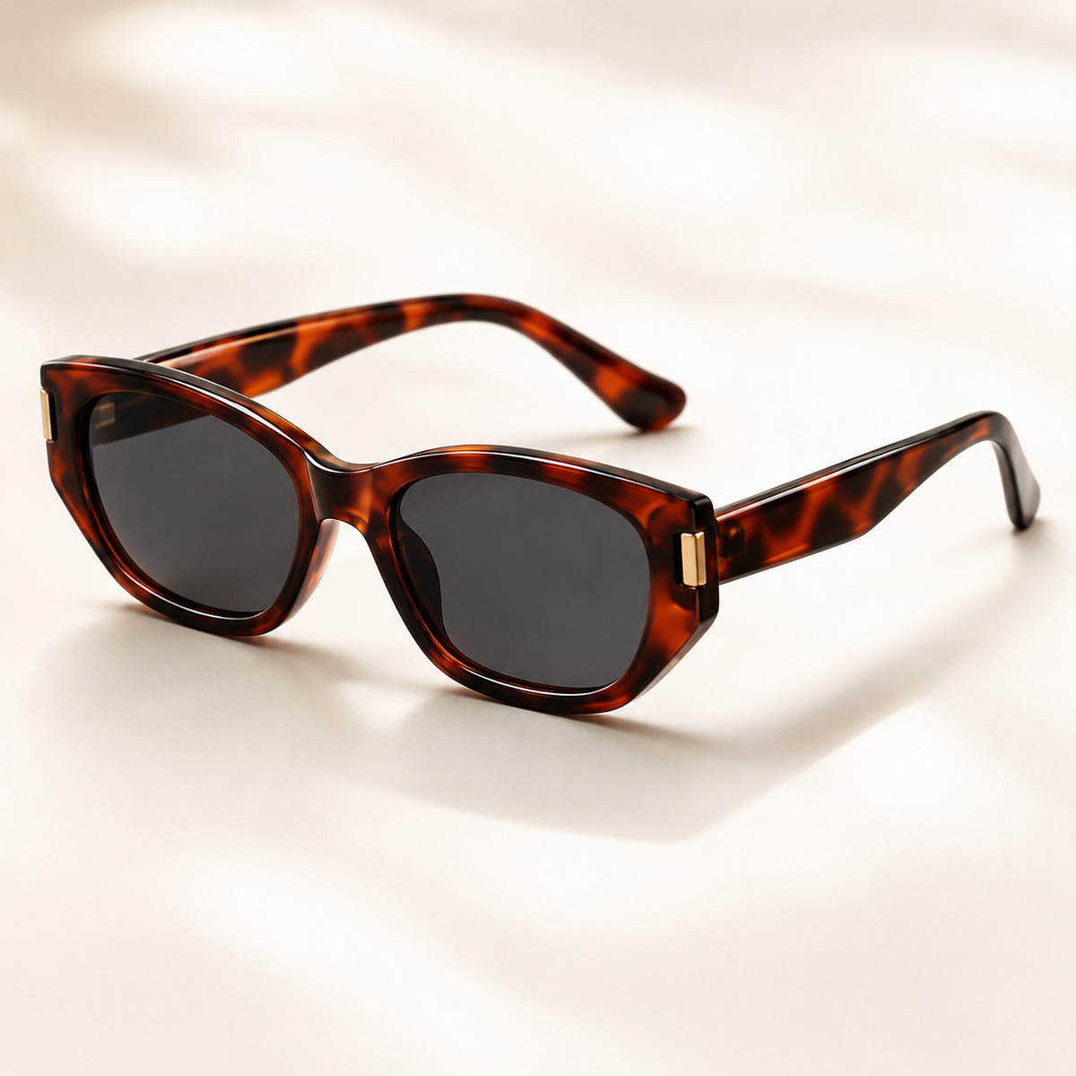 Óculos de Sol Cat Eye Vintage em Tom Cacau | Femininos e Elegantes