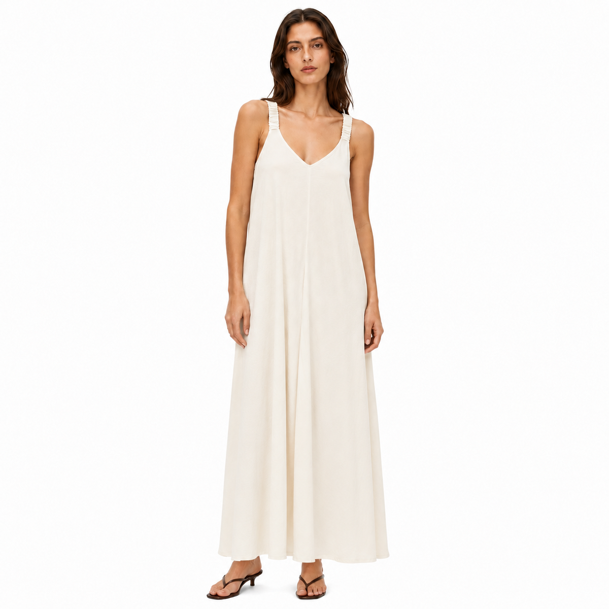 Wide-Leg Cami Jumpsuit