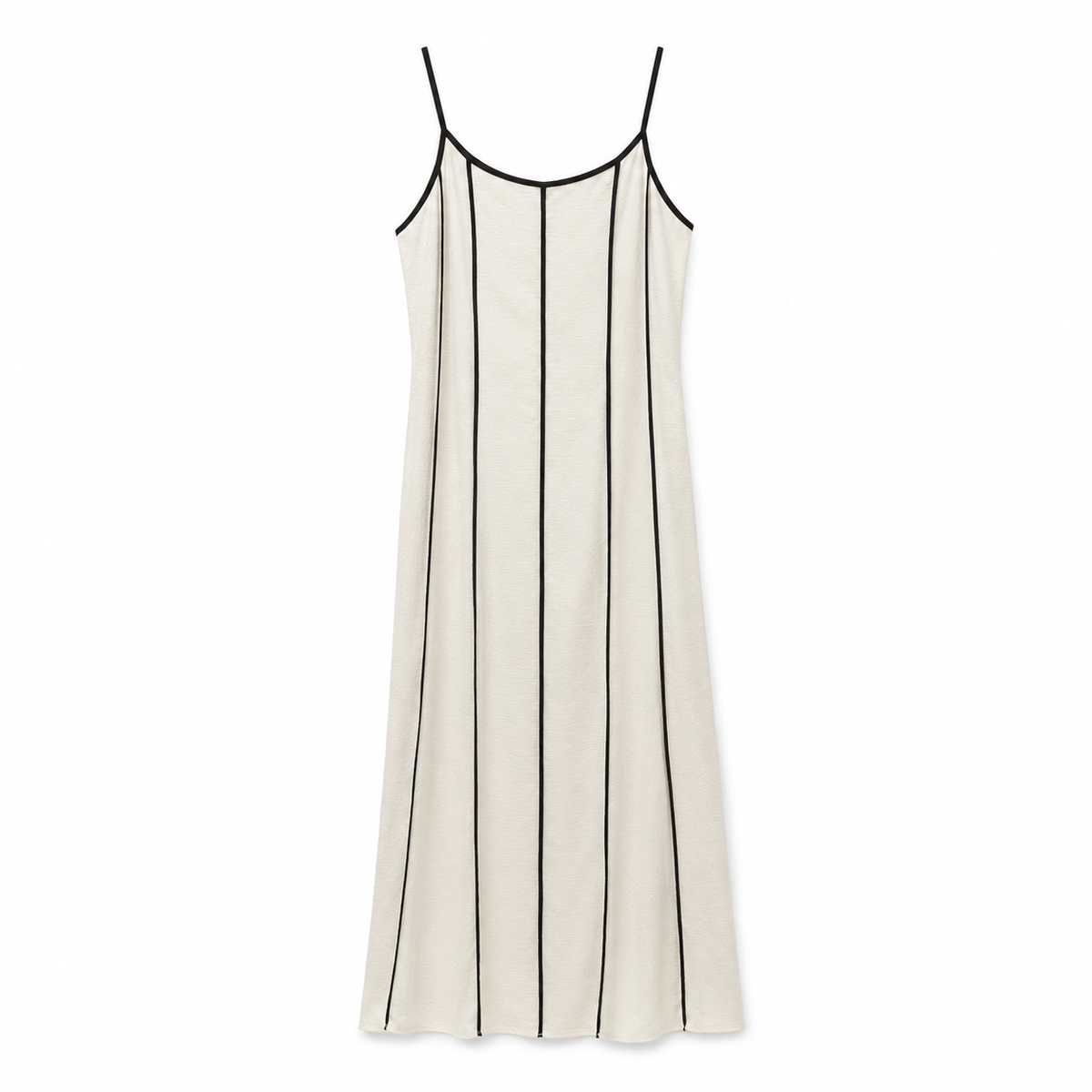 Contrast Trim Cami Dress