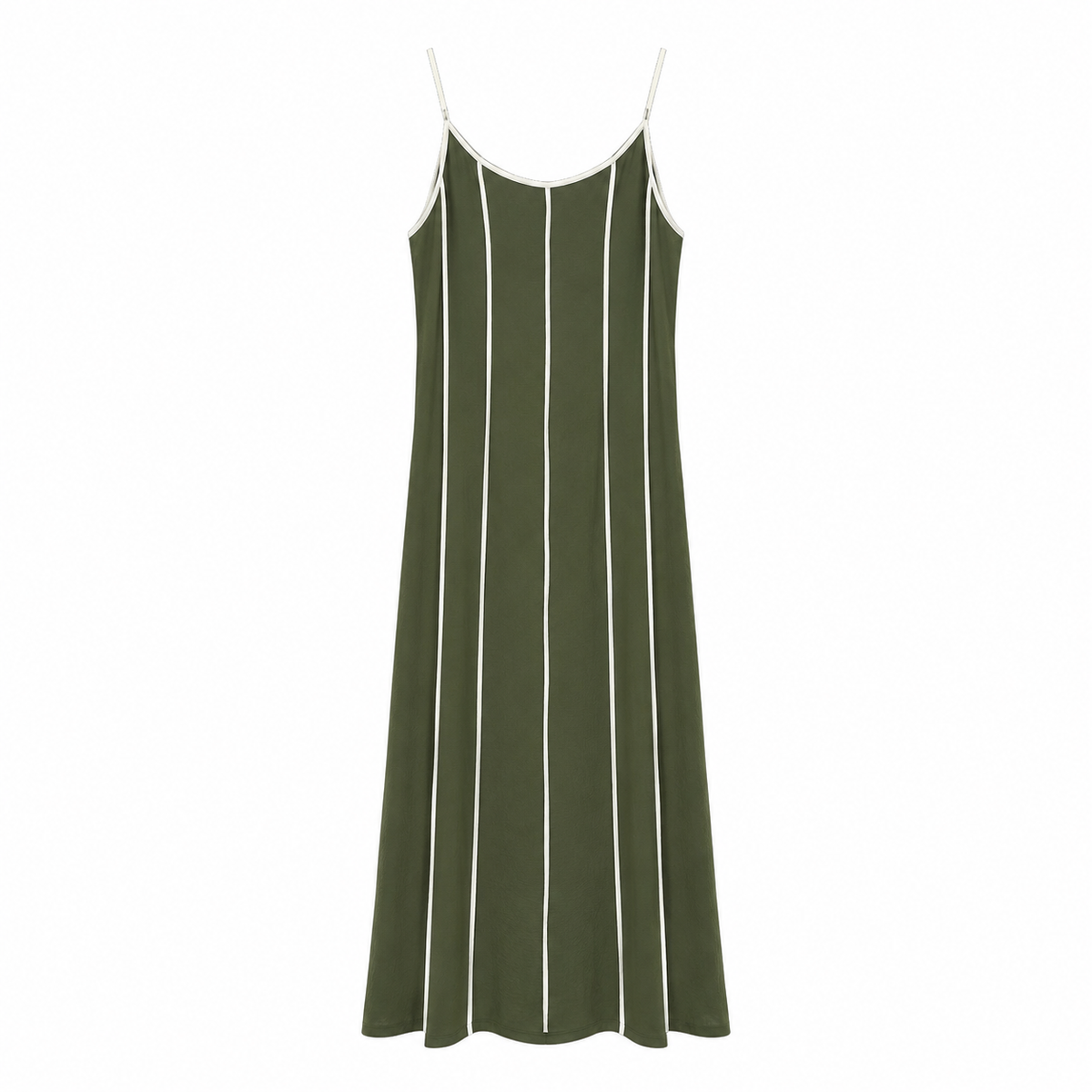 Contrast Trim Cami Dress