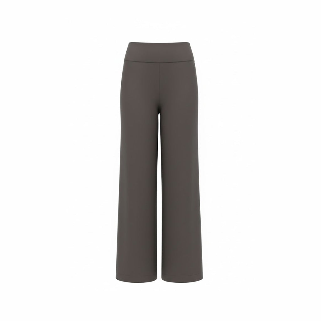 Calça flare minimalista de cintura subida Vê-o Well