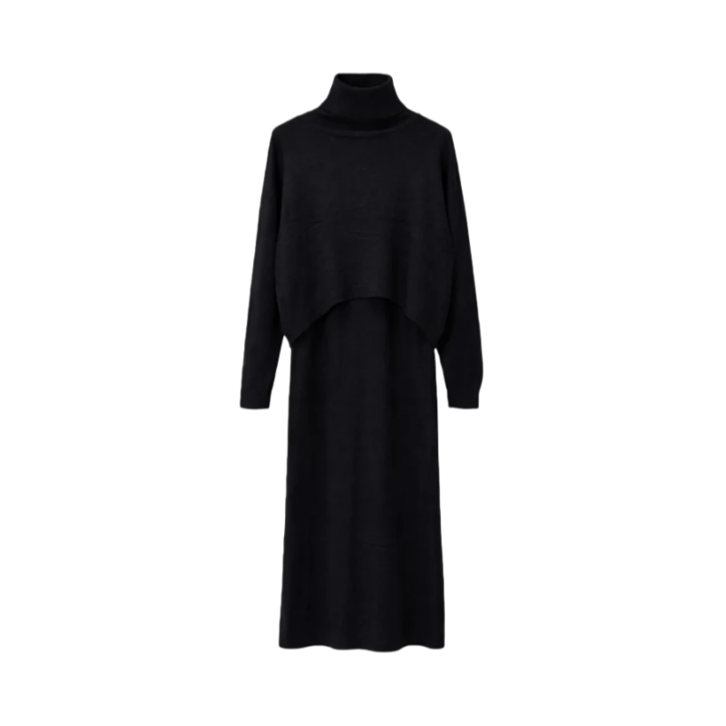 Vê-o Dailly｜Layered set consisting of a long dress and a loose beach cover-up.