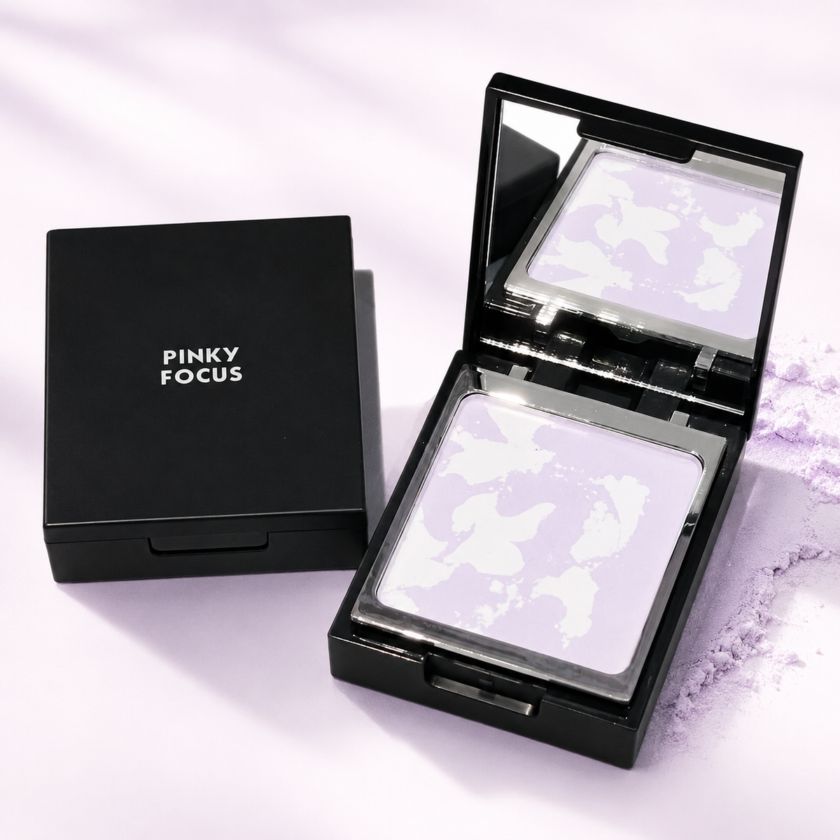 Pó Compacto Fixador Tendae Rosa Smoke | Leve, Matificante e de Longa Duração