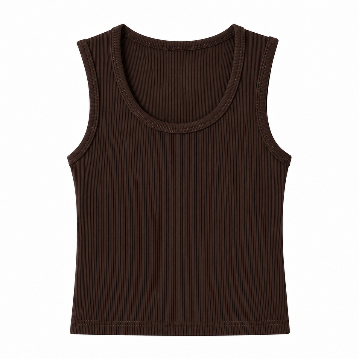 Ribbed Crop Tank Top