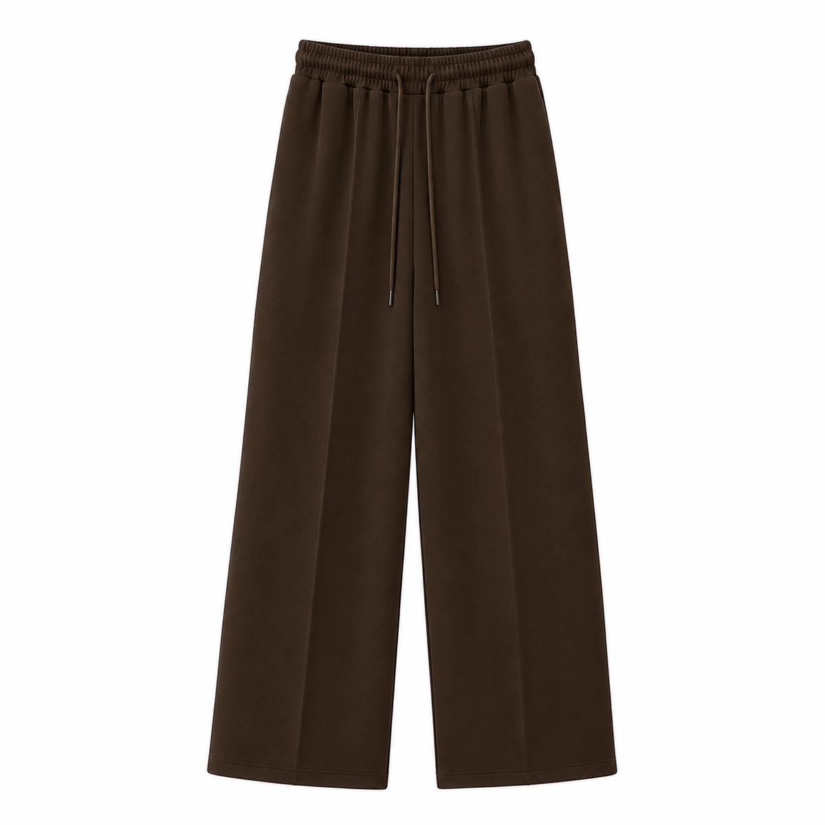 VÊ-O CLASSICS | Calças largas de sweat mulher, cintura elástica com cordão e bolsos laterais, confortáveis para o dia a dia