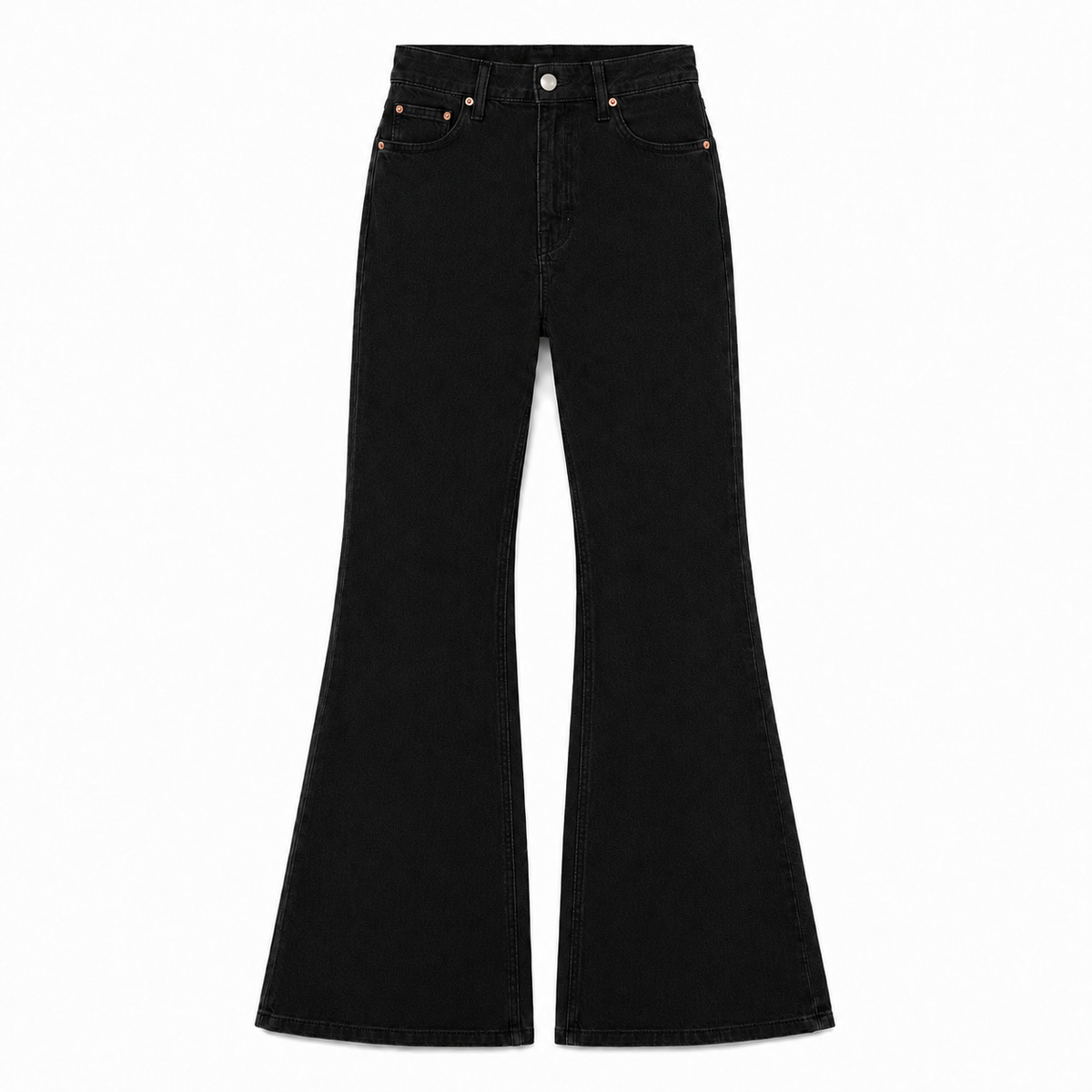 Flared Denim Jeans