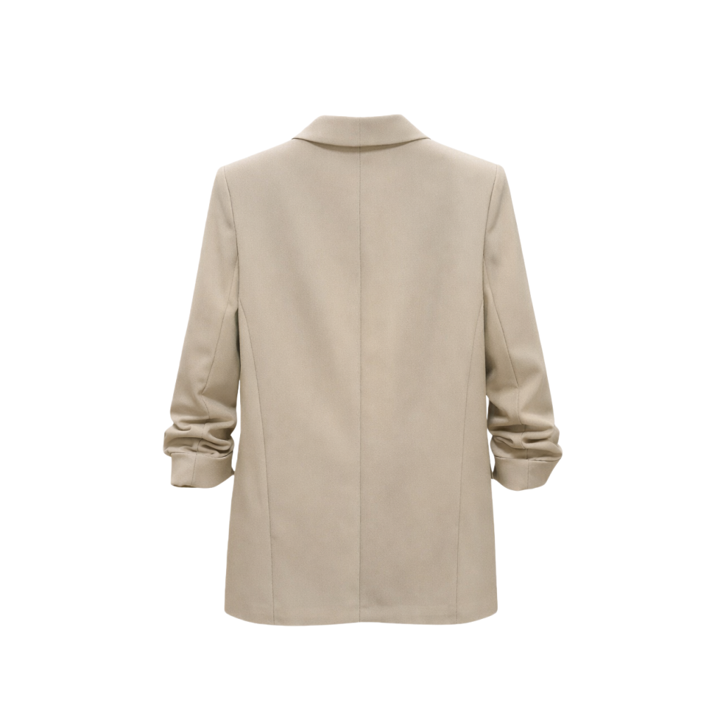 Vê-o Dailly｜Blazer Slim Fit com Lapela Simples