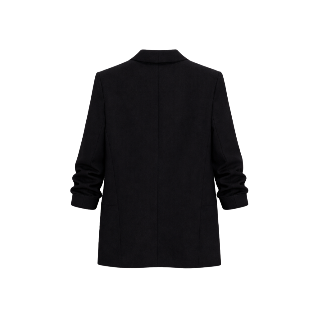 Vê-o Dailly｜Blazer Slim Fit com Lapela Simples