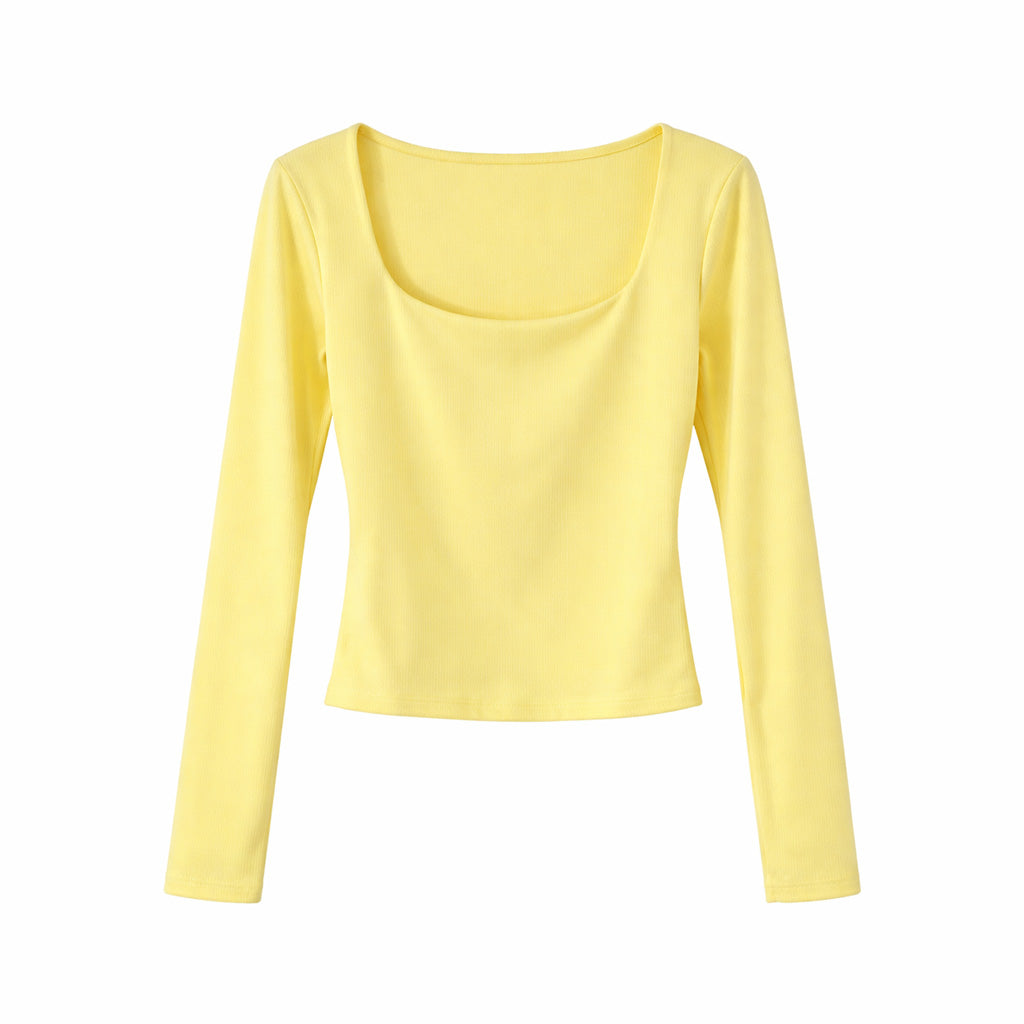 Camiseta térmica base con escote cuadrado
