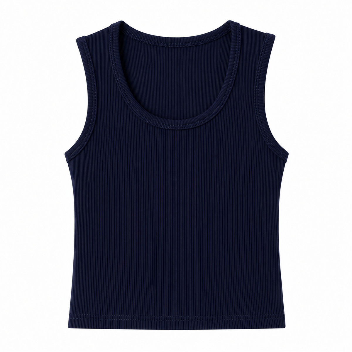 Ribbed Crop Tank Top