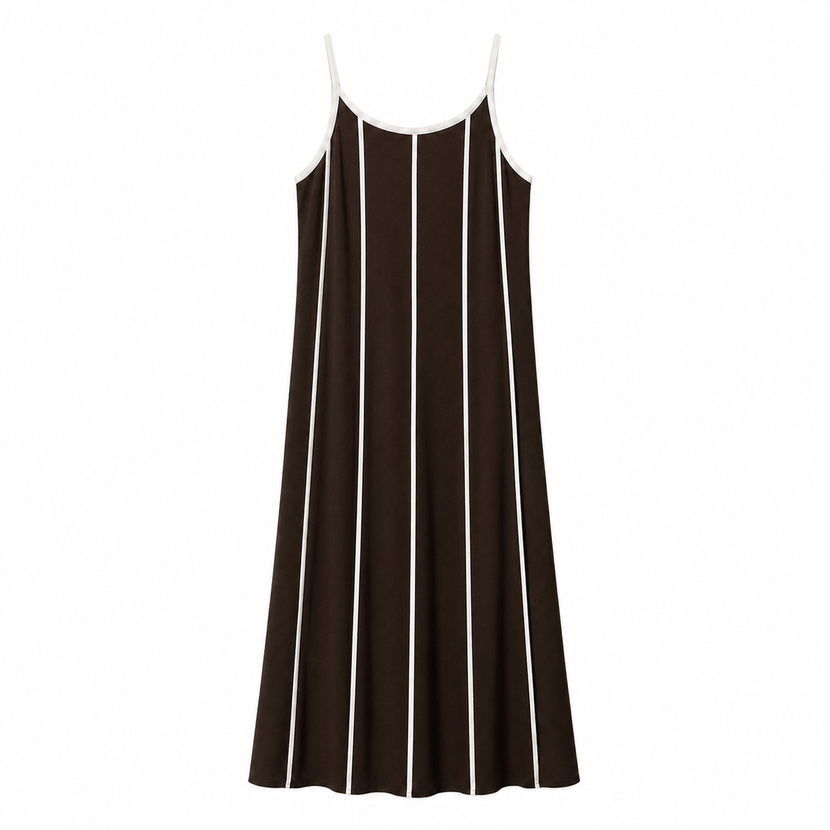Contrast Trim Cami Dress