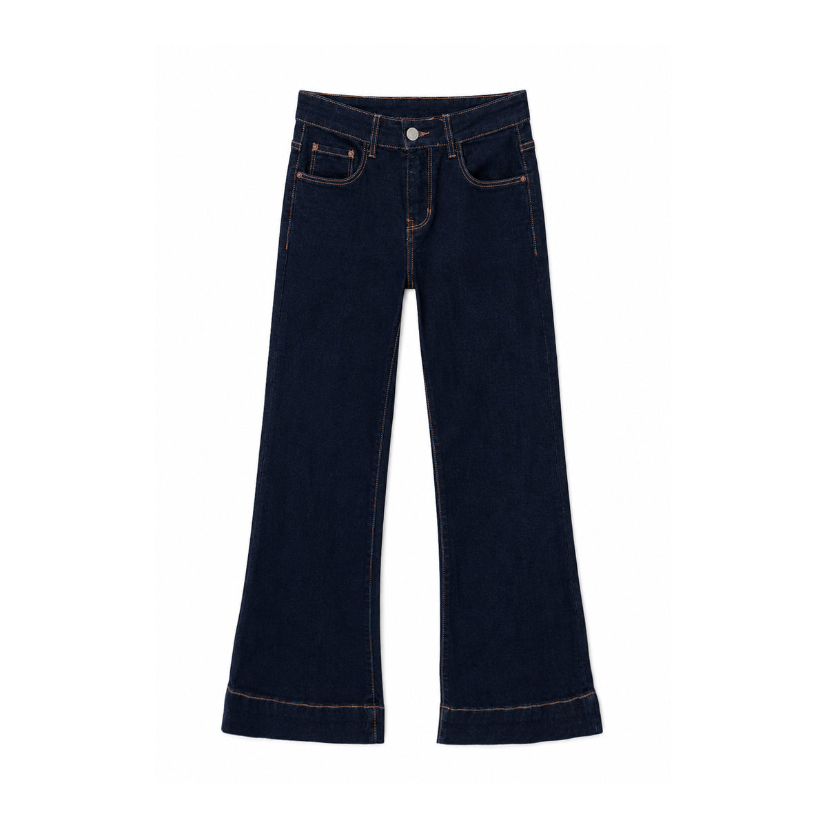 Flared Denim Jeans