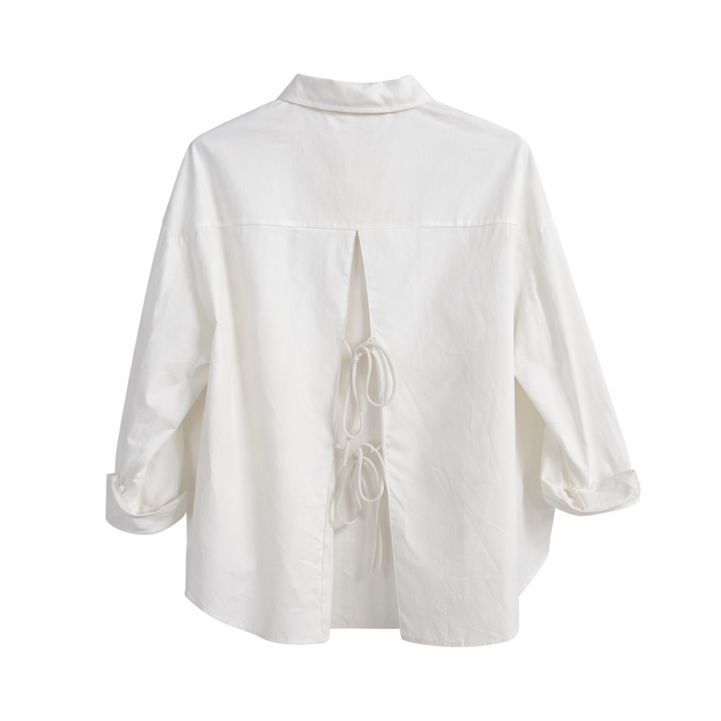 Vê-o Studio｜Camisa Branca Clássica por Medida